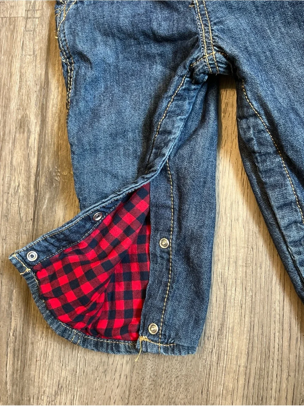 OshKosh B'gosh Blue Denim Kids Overalls 18 months